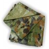 Plachta Tarpaulin Khaki 5x8 m, 80 g/m, zakrývacia, oliva/kamufláž, s okami