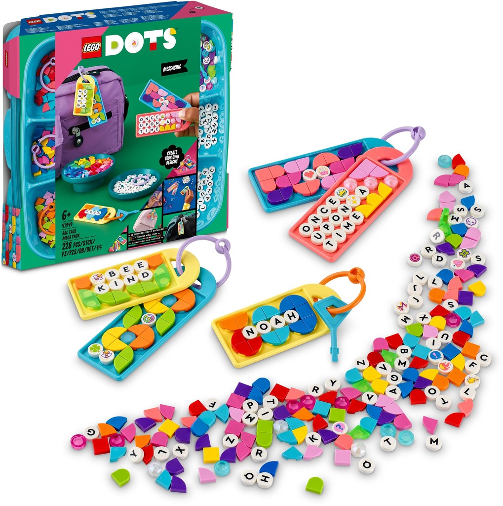 LEGO® DOTS™ 41949 Mega balenie ozdôb na tašku zábavné odkazy