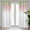 Záves JULIETA z matného etamínu s kvetinovým motívom 140 x 250 cm-HF-410121
