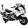 LEAN CARS Policajný motocykel BMW R1200 na batérie biely
