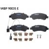 Sada brzdových platničiek kotúčovej brzdy SKF VKBP 90035 E