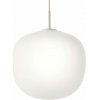 Muuto Závesné svietidlo Rime Ø45, opal/grey 22421