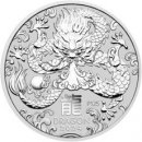 The Perth Mint strieborná minca Lunar Series III Year of Dragon 2024 1/2 oz