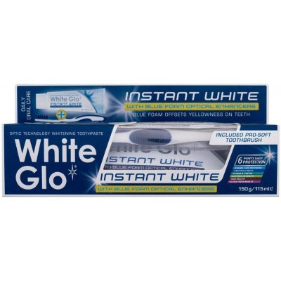 White Glo Instant White Zubná pasta 150 g