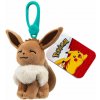 Jazwares Pokémon Plyšová kľúčenka Series 1 eevee 10cm