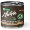 Natures P POLIEVKA cat adult Lifestyle Digestion with tuna soup 6 x 140 ml
