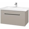 Dreja Umývadlová skrinka BIG INN SZZ 80 - N07 Stone / Úchytka T06 / N07 Stone