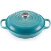 Le Creuset - Liatinový hrniec plytký 26 cm/2,2 l Karibik