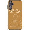 Picasee silikonový černý obal pro Samsung Galaxy A15 A156B 5G - Wine not