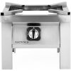 TECHNICA Plynová stolička ECO 9,0 kW, velikost M, 400x400x350 mm, jednokorunkový hořák | TECHNICA, Silver Line