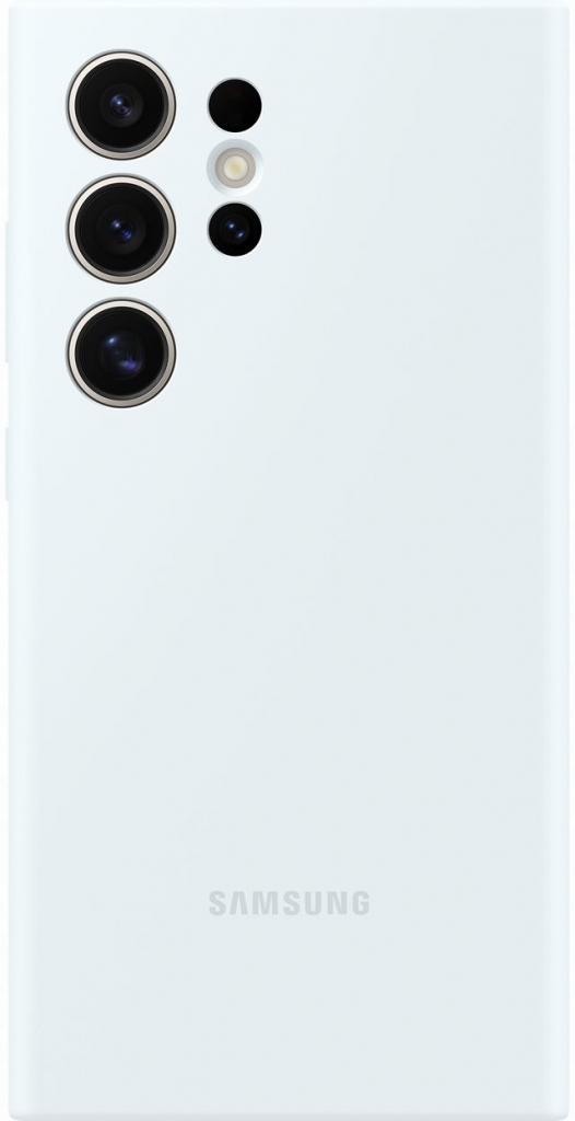 Samsung Silicone Case Galaxy S24 Ultra biele EF-PS928TWEGWW