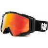 MTB okuliare Horsefeathers Patriot - black/mirror red