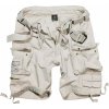 Pánske cargo kraťasy Brandit Savage Vintage - biele 5XL