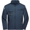 James & Nicholson pánska softshellová bunda JN844 Navy