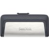 SanDisk Ultra Dual 128GB strieborno-čierna / Flash Disk / 128GB / USB 3.1 (A amp; Type-C) / rýchlosť až 150MBs / (SDDDC2-128G-G46)