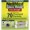 NeilMed SINUS RINSE Extra Strength Hypertonic (morská soľ), na hygienu nosa 70 vrecúšok