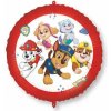 Procos Fóliový balón Paw Patrol červený kruh 46 cm