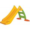 Lean Toys Záhradná šmýkačka 424 zeleno - žltá