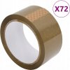 Lepiaca páska 72 ks hnedá 48 mm x 66 m