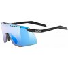 Cyklistické okuliare Uvex Pace Stage S CV - black matt/mirror blue