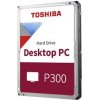 TOSHIBA HDD P300 6TB, SATA III, 5400 rpm, 128MB cache, 3,5