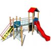 Playground zostava so šmýkačkou a šplhaním 4U238D-15