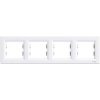 Schneider Electric Schneider ASFORA rámček 4-násobný horiz. biely EPH5800421