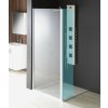 Polysan MODULAR SHOWER stena na inštaláciu na múr, pre pripojenie otoč.panelu 900 mm MS3A-90