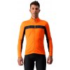 Castelli Mortirolo VI, Orange Veľkosť: M Pánska univerzálnejšia Windstopper bunda