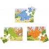 Bigjigs Toys Puzzle 3v1 dinosauri Bigjigs Toys Puzzle 3v1 dinosauri