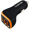 Nabíjačka do auta , USB 3.1 typ C CANYON 18 mA (CNE-CCA08BO)