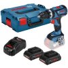 Bosch Náradie - 18V AKU vŕtací skrutkovač, 2x aku 5,0 Ah, nabíjačka 06019H5001