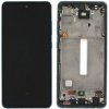 LCD Displej + Dotykové sklo + rám Samsung Galaxy A52 - originál A525 A526 čierna farba