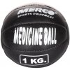 Merco Black Leather kožený medicinálny loptový míč - 3 kg