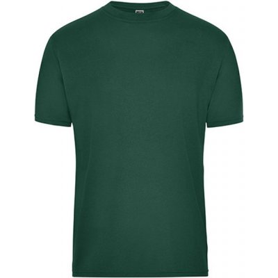 James&Nicholson pánske tričko JN1808 Dark Green