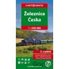 Železnice Česka 1 : 500 000 - Kartografie Praha