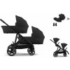 CYBEX Gazelle S + Gazelle S Cot S Twin Travel Set Cloud G Plus i-Size moon black 2025