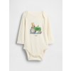 GAP Baby body Biela 3-6M Biela Biela