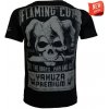 Yakuza Premium Pánské tričko Flaming Cuts, Los Angeles 3916 - černé
