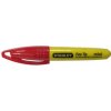 1-47-329 STANLEY PERMANENTNÍ MINI-ZNAČKOVAČ 80MM JEMNÝ HROT - ČERVENÁ BARVA
