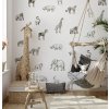 Nálepky na stenu Safari zvieratá. Divoké zvieratá (2)