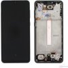 oem Samsung Galaxy A33 5G (SM-A336B) LCD + dotykový panel + predný kryt čierny oled