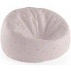 Sablio Sedací vak Cocoon Hviezdy a bodky - 115 x 75 cm x 45 cm