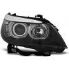 TUNING-TEC Predné svetlá, BMW E60/E61, 2003-2007, LED ANGEL EYES BLACK