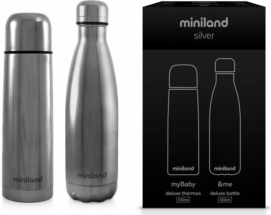 Miniland DeLuxe Silver 500 ml