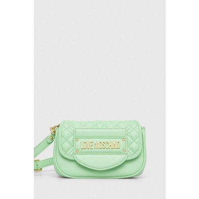 Love Moschino kabelka tyrkysová JC4056PP1I