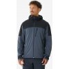 SIMOND Pánska softshell turistická bunda MT900 Windwarm sivo-čierna S