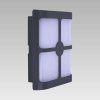 PREZENT 31651 AUSTIN exteriérové nástenné svietidlo LED/20W,4000K,IP65, tmavá šedá