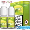 Ecoliquid e-liquid Hruška 2 X 10ml 12mg