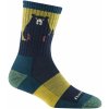 DARN TOUGH dámske trekové ponožky HIKE/TREK LIGHTWEIGHT MERINO CUSHION MICRO CREW dark teal